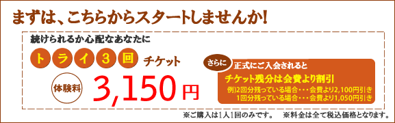 �g���C3��`�P�b�g�̔����I